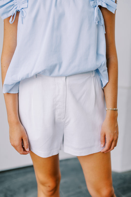 The Willow Shorts in White