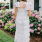 The Martha Ruffle Floral Maxi Dress