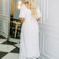 The Cordelia Dress in White