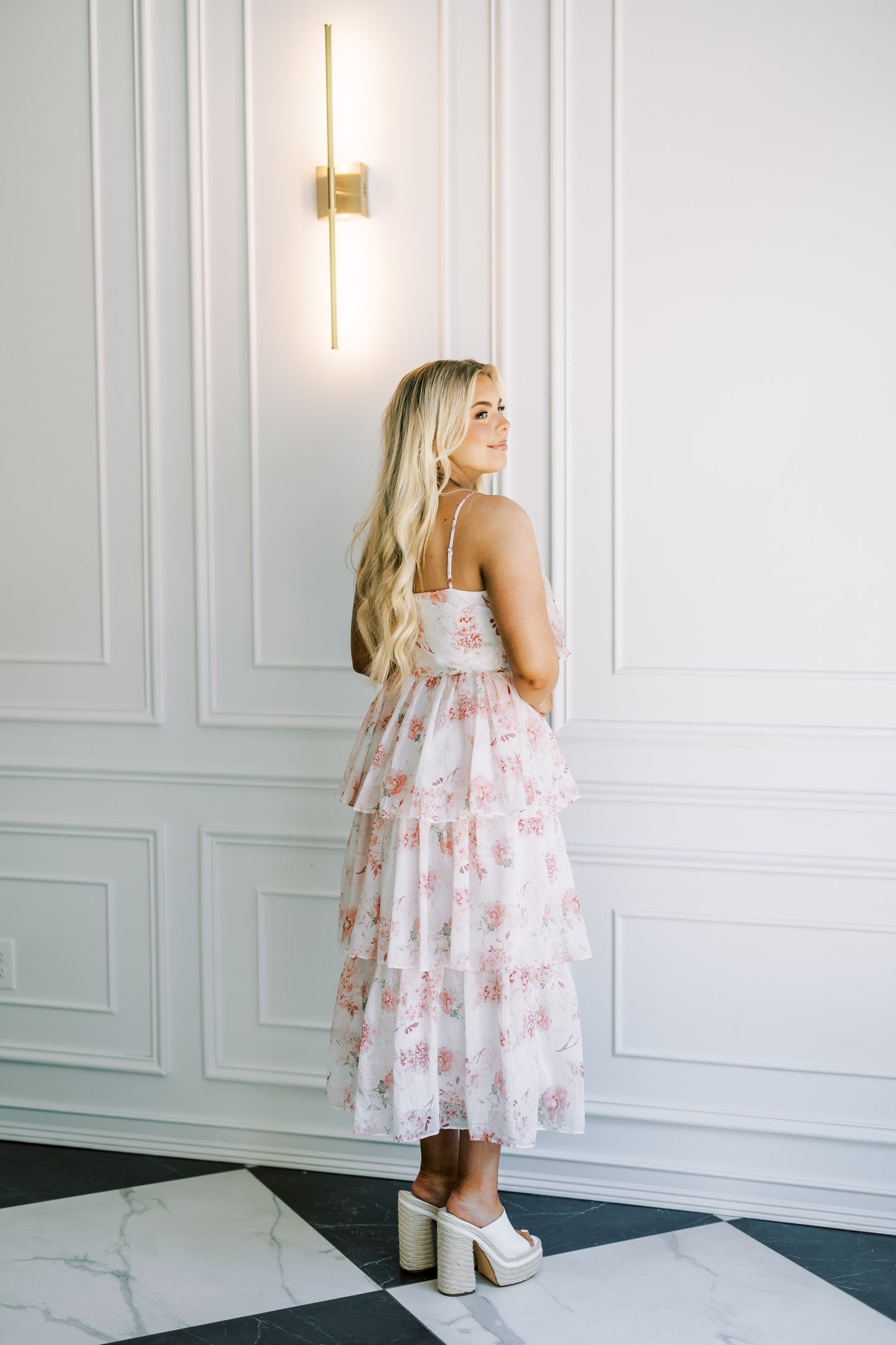 The Melody Dress in Pink