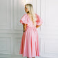 The Athens Dress in Pink