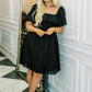 The Sarah Bubble Sleeve Dress