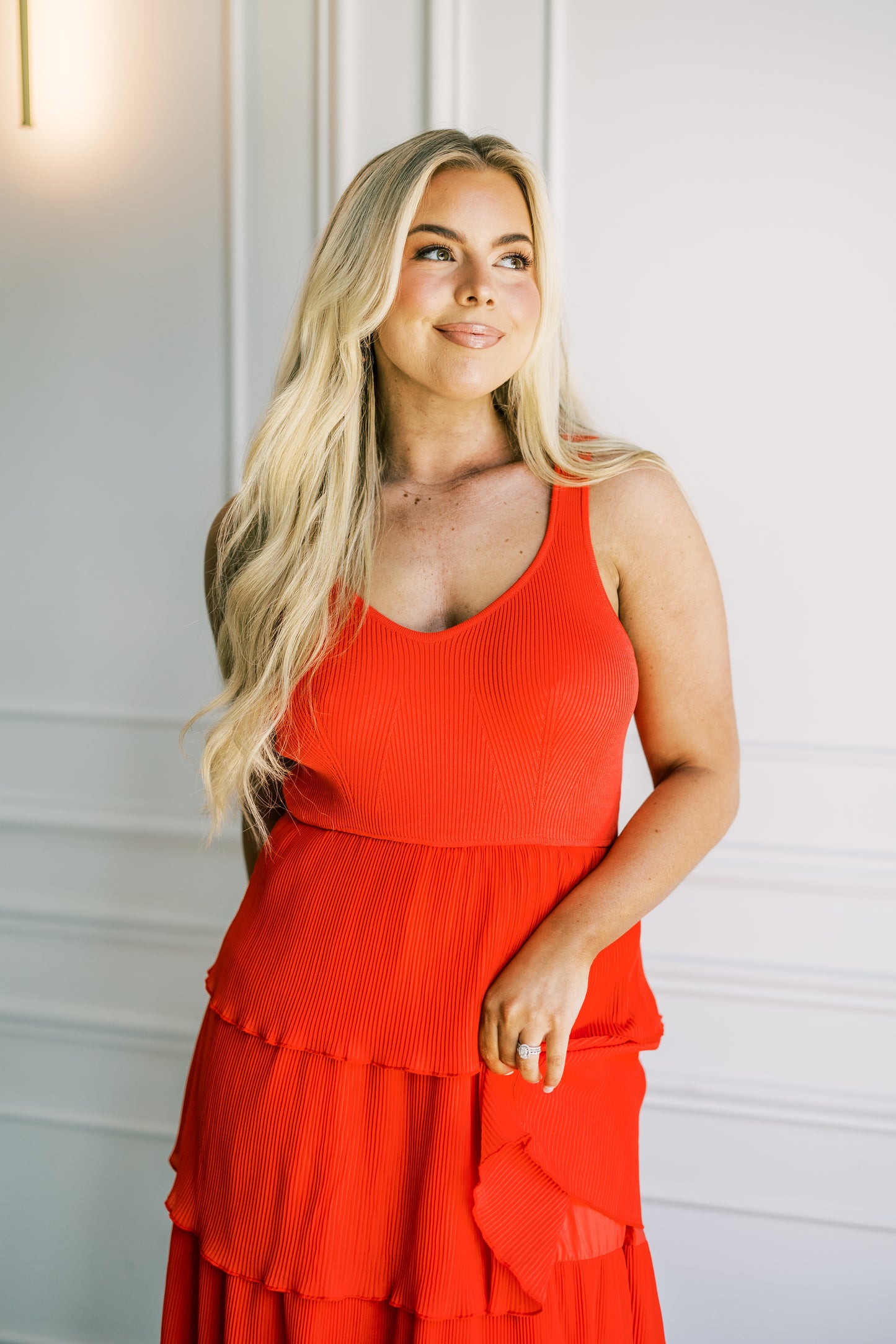 The Zara Dress in Red