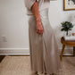 Satin Grace Skirt in Beige