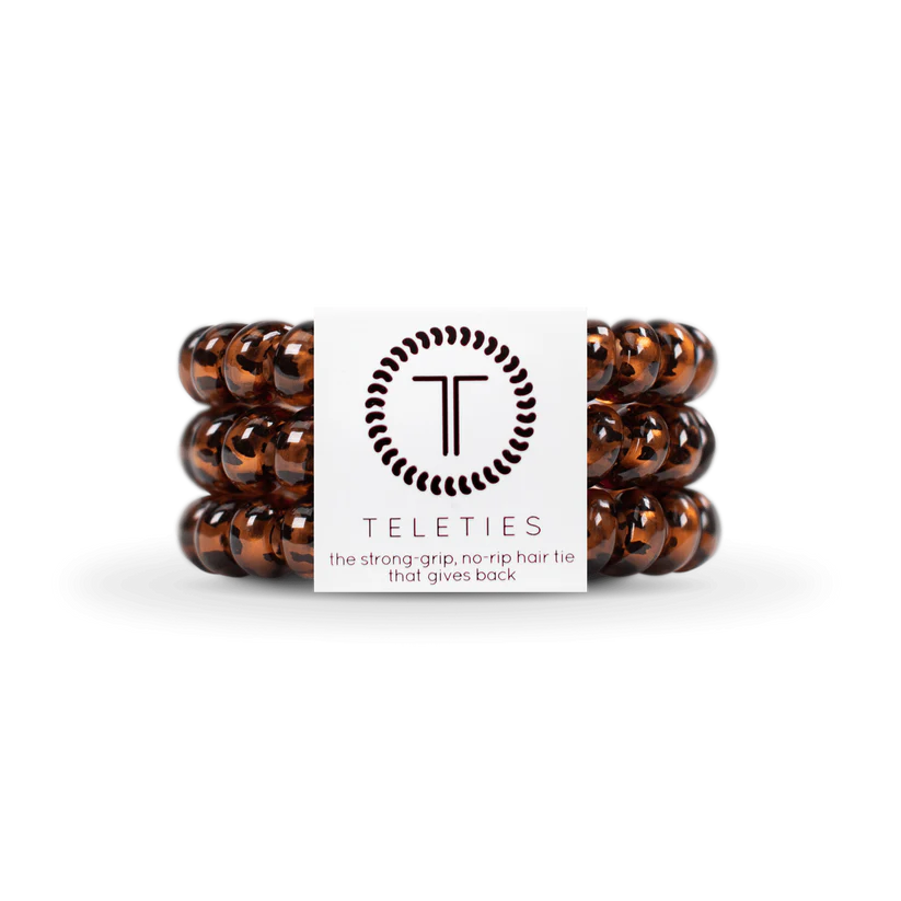 Tortoise Large Hair Ties