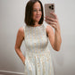 Sweet Meadow Midi Dress in Blue
