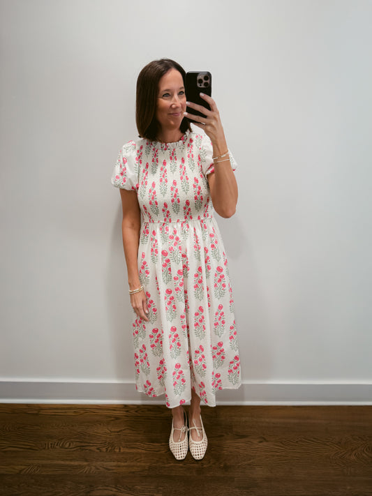 The Garden Party Midi Dress