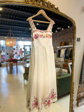 Load image into Gallery viewer, The Taylor Linen Embroidered Midi Dress