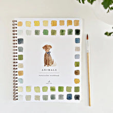 Load image into Gallery viewer, Animal Watercolor Workbook