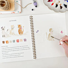Load image into Gallery viewer, Animal Watercolor Workbook