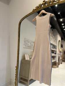The Melanie Dress in Beige