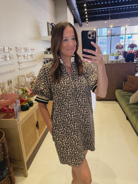 The Cheetah Sport Day Dress