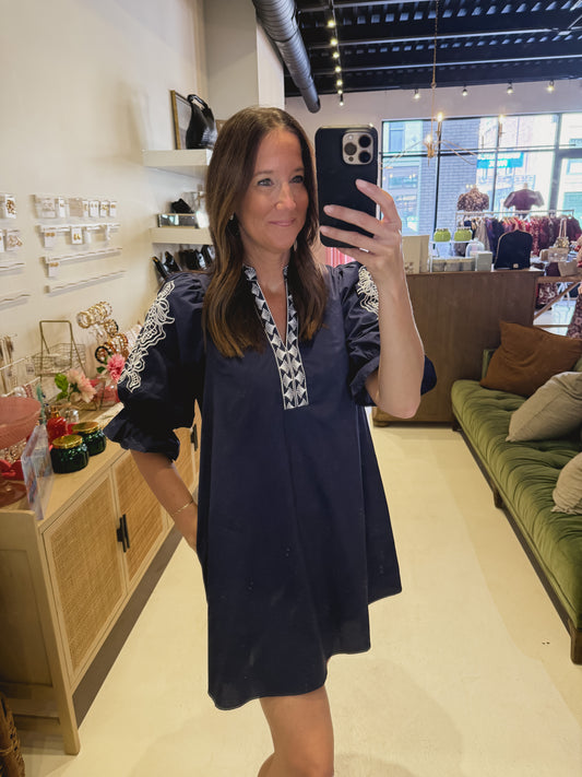 The Midnight Lace Dress