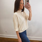 The Hazel Grove Top in Cream