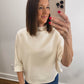 The Hazel Grove Top in Cream