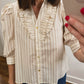 The Latte Stripe Top