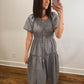 Nantucket Gingham Dress in Navy