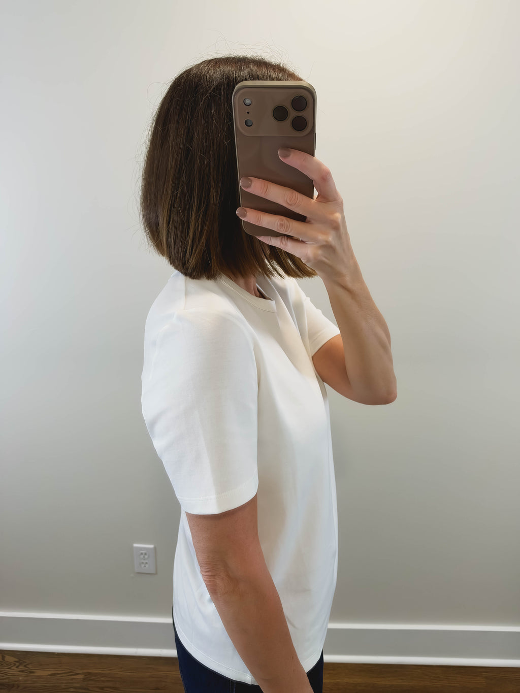 The Anita Top in White