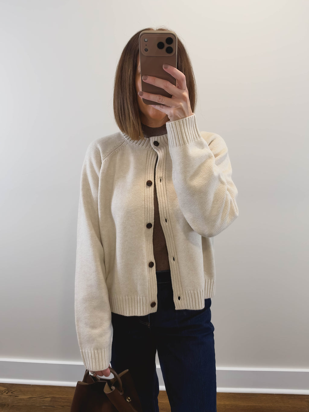 The Danielle Cardigan in Cream