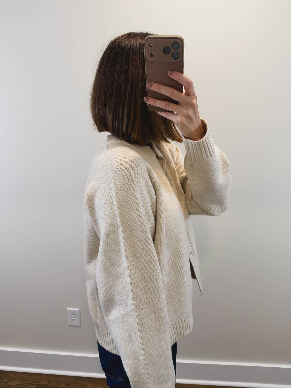 The Danielle Cardigan in Cream
