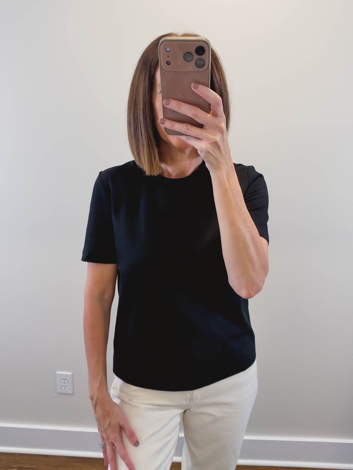 The Anita Top in Black