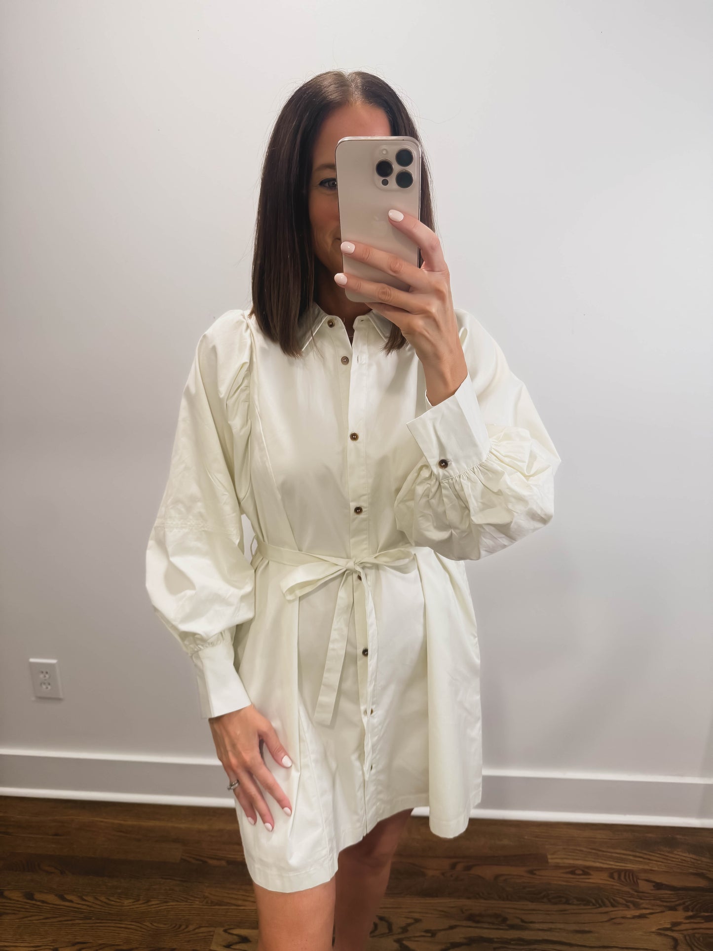 Cream Cloud Dress