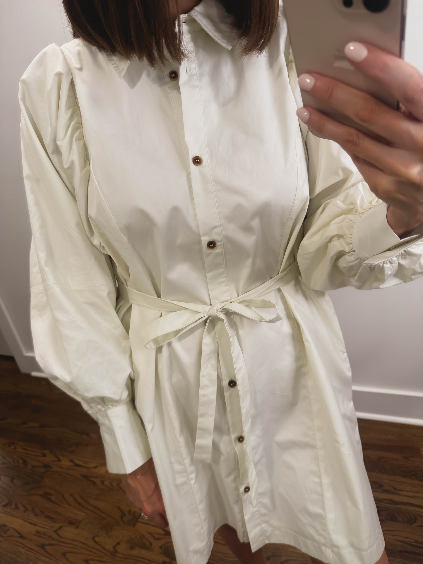 Cream Cloud Dress