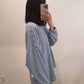 The Morgan Striped Shorts in Blue