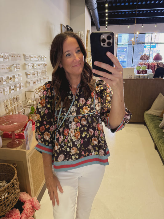 The Rustic Charm Blouse