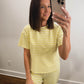 The Sandbar Striped Pants in Yellow