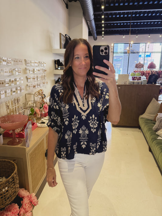 The Marlowe Blouse