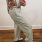 The Morgan Striped Pants in Mint