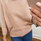 Wren Sweater Top in Dusty Rose
