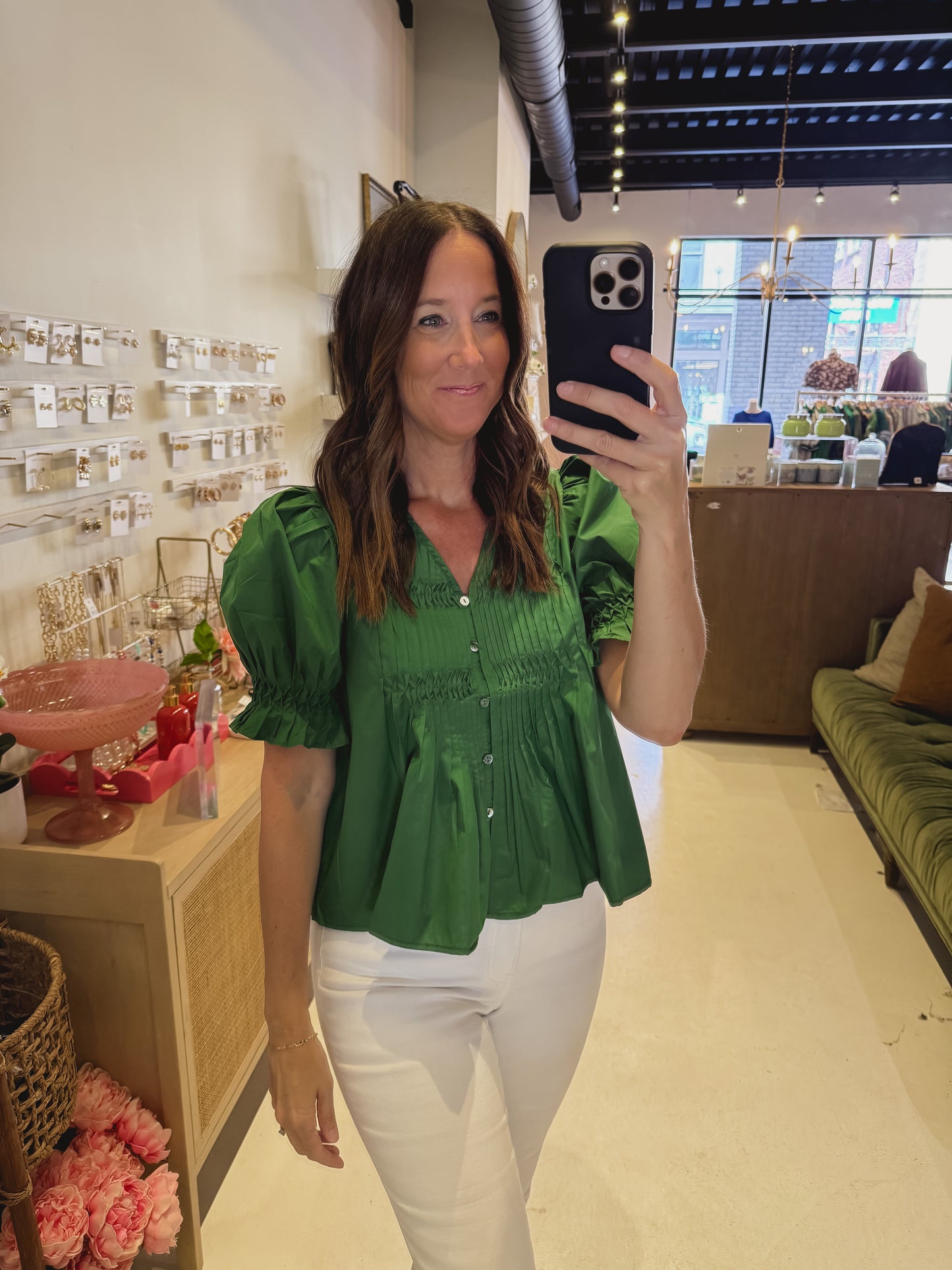 DOORBUSTER- The Forest Walk Blouse
