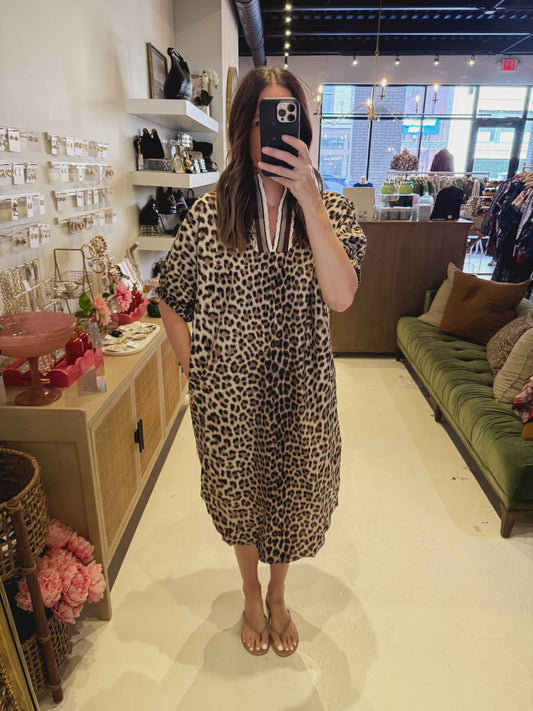 DOORBUSTER- The Midnight Spots Dress (S-2X)