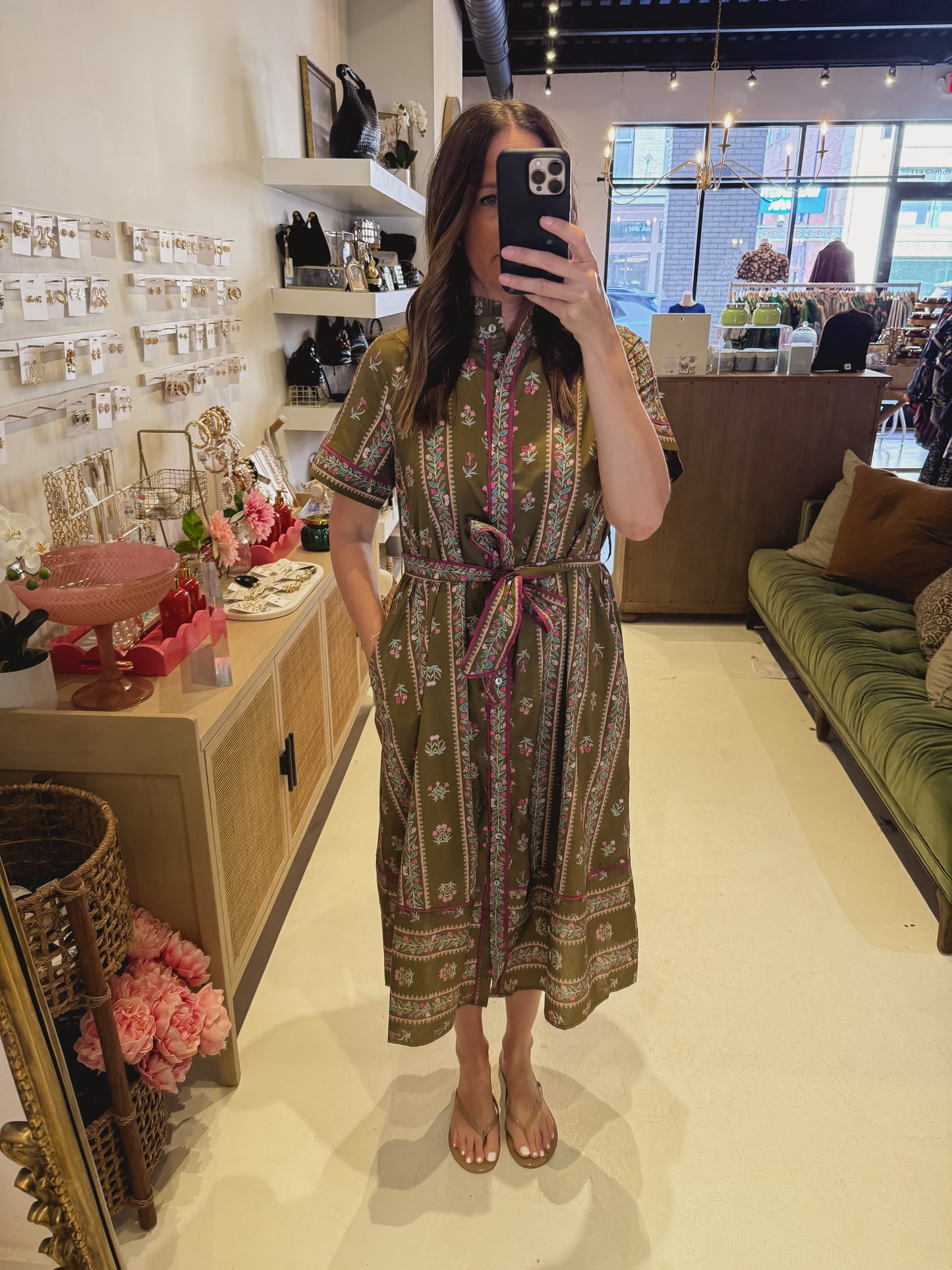 DOORBUSTER- The Rosewood Bloom Dress