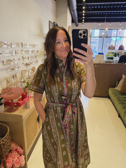 DOORBUSTER- The Rosewood Bloom Dress