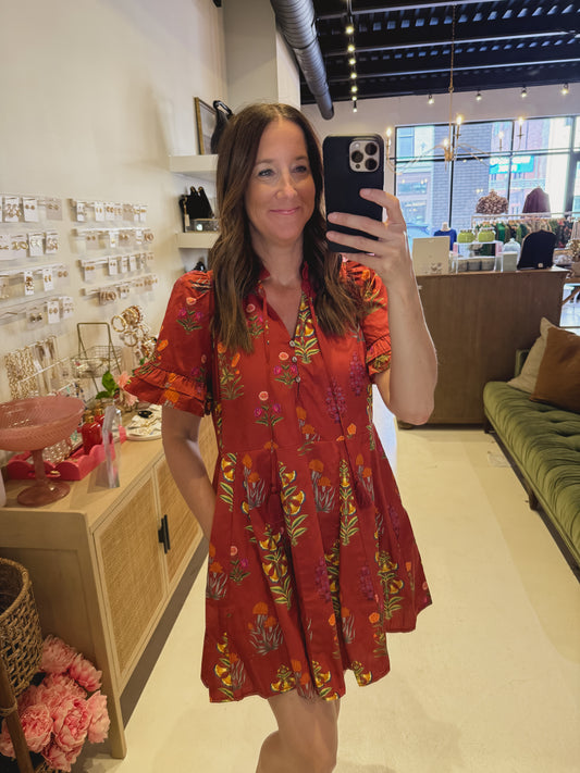 DOORBUSTER- The Maple Rose Dress