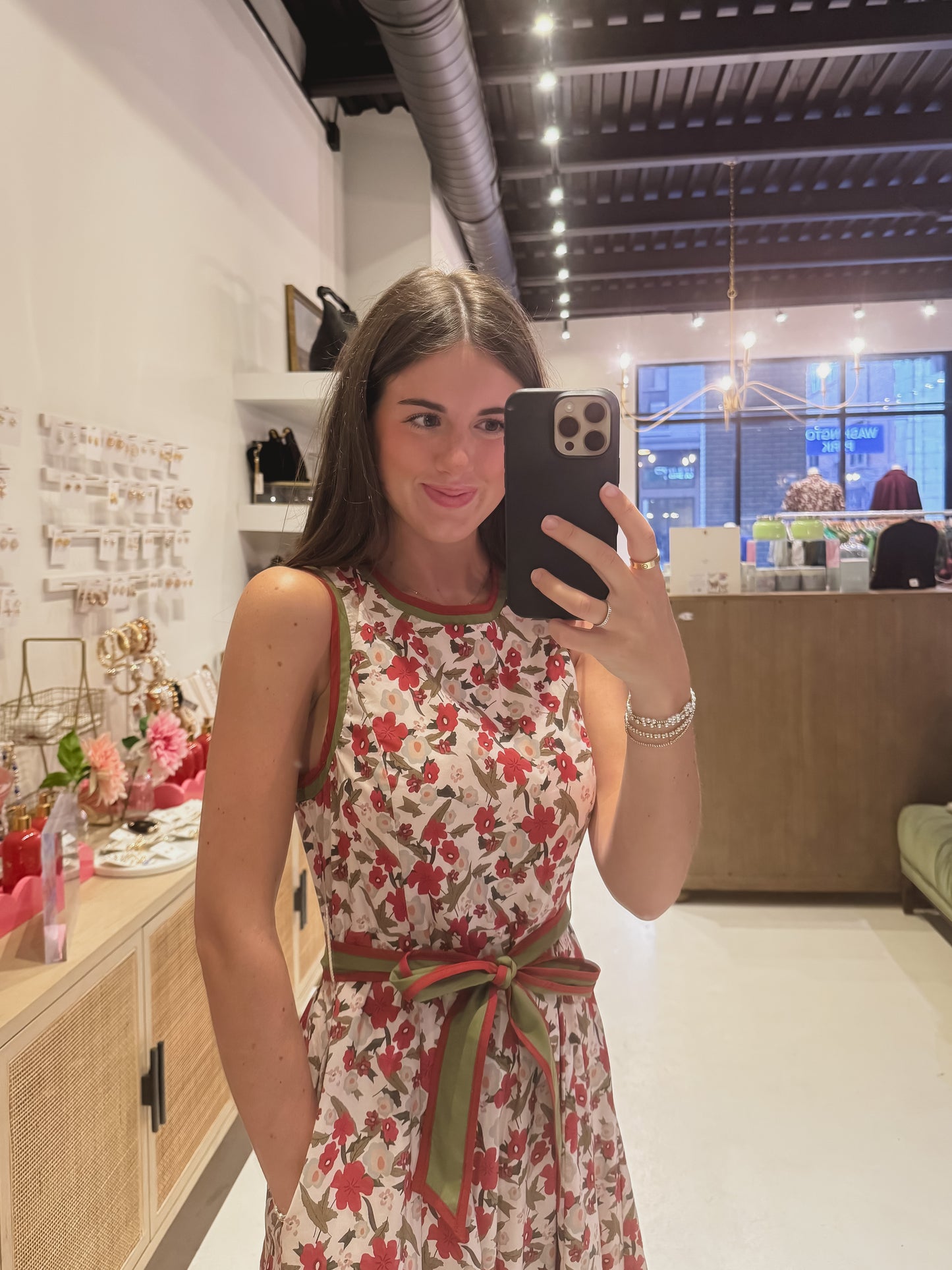 DOORBUSTER- The Scarlet Thicket Midi Dress