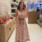 DOORBUSTER- The Scarlet Thicket Midi Dress