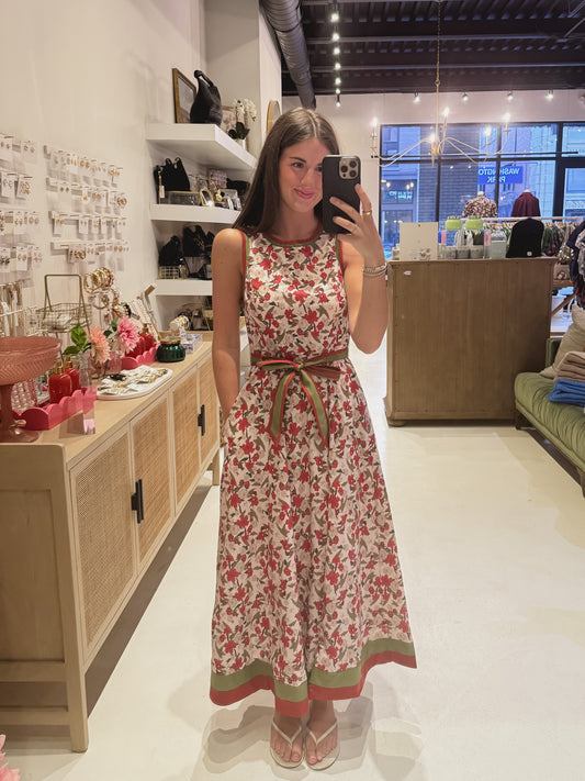 DOORBUSTER- The Scarlet Thicket Midi Dress