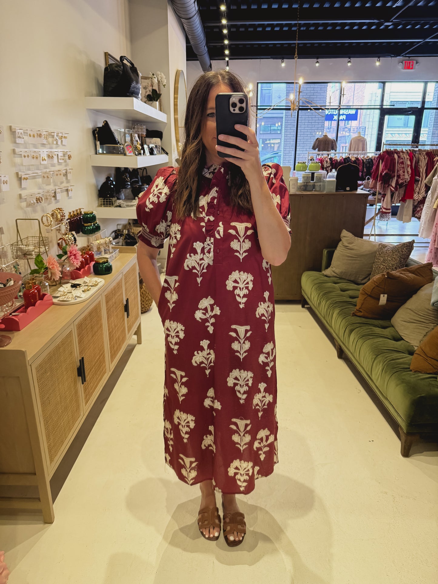 The Garnet Grace Dress