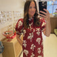 The Garnet Grace Dress