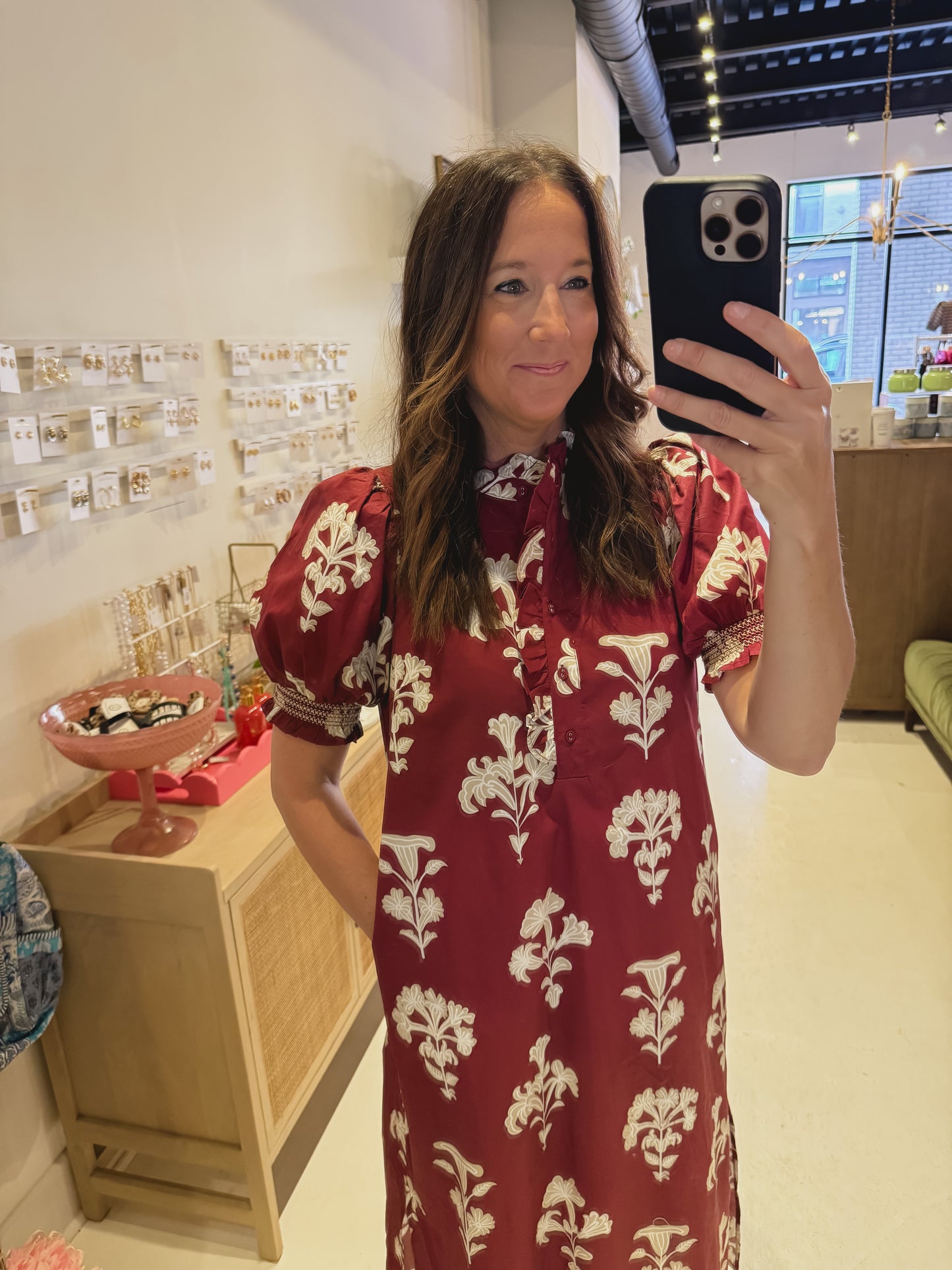 The Garnet Grace Dress