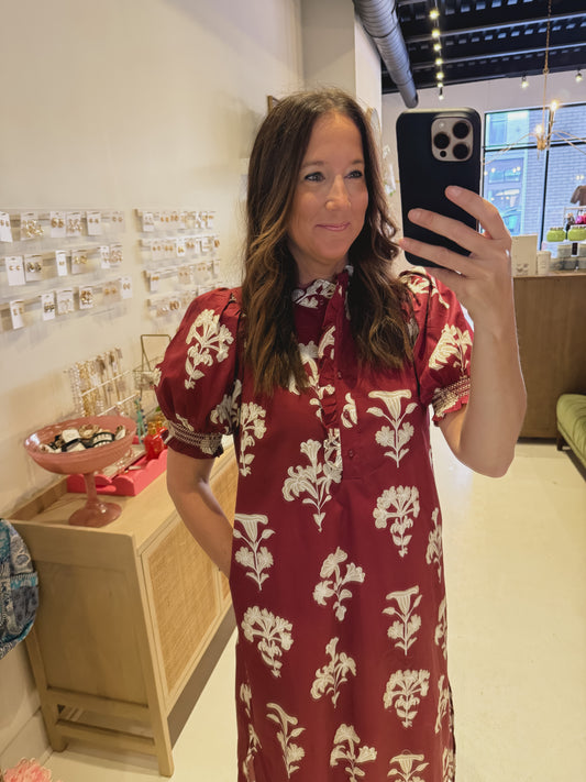 The Garnet Grace Dress