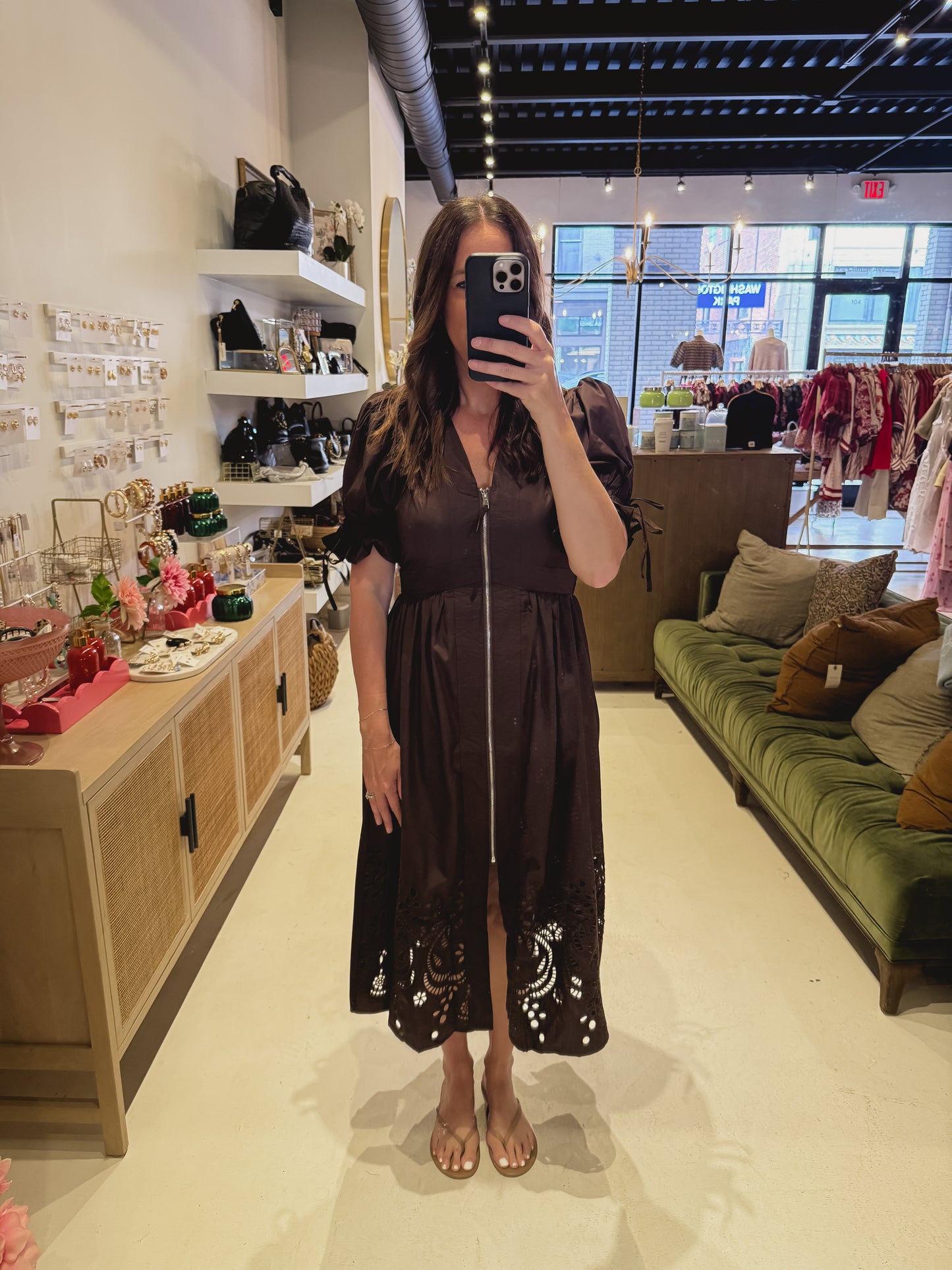 The Espresso Elegance Dress