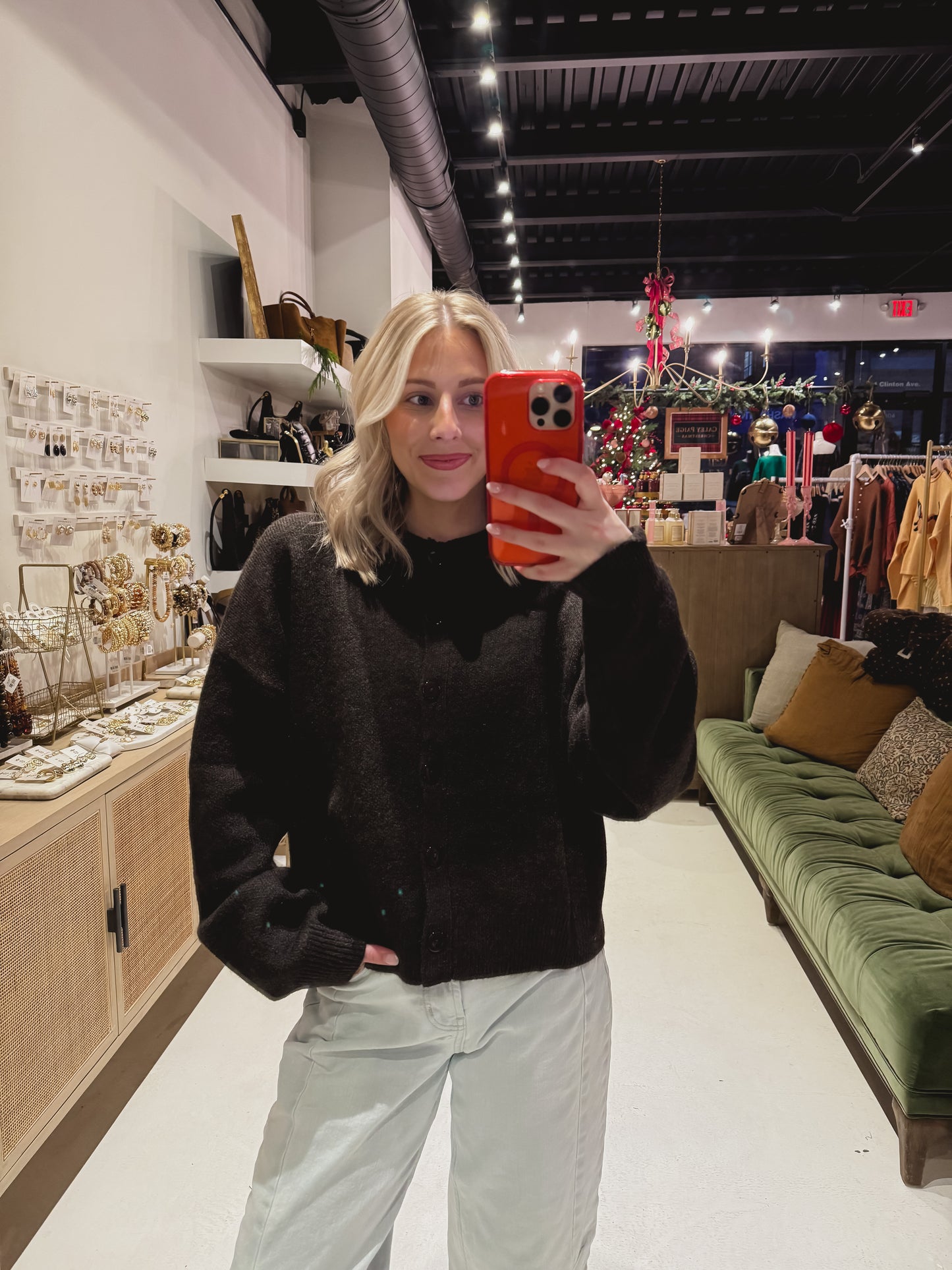 The Penelope Cardigan in Dark Chocolate