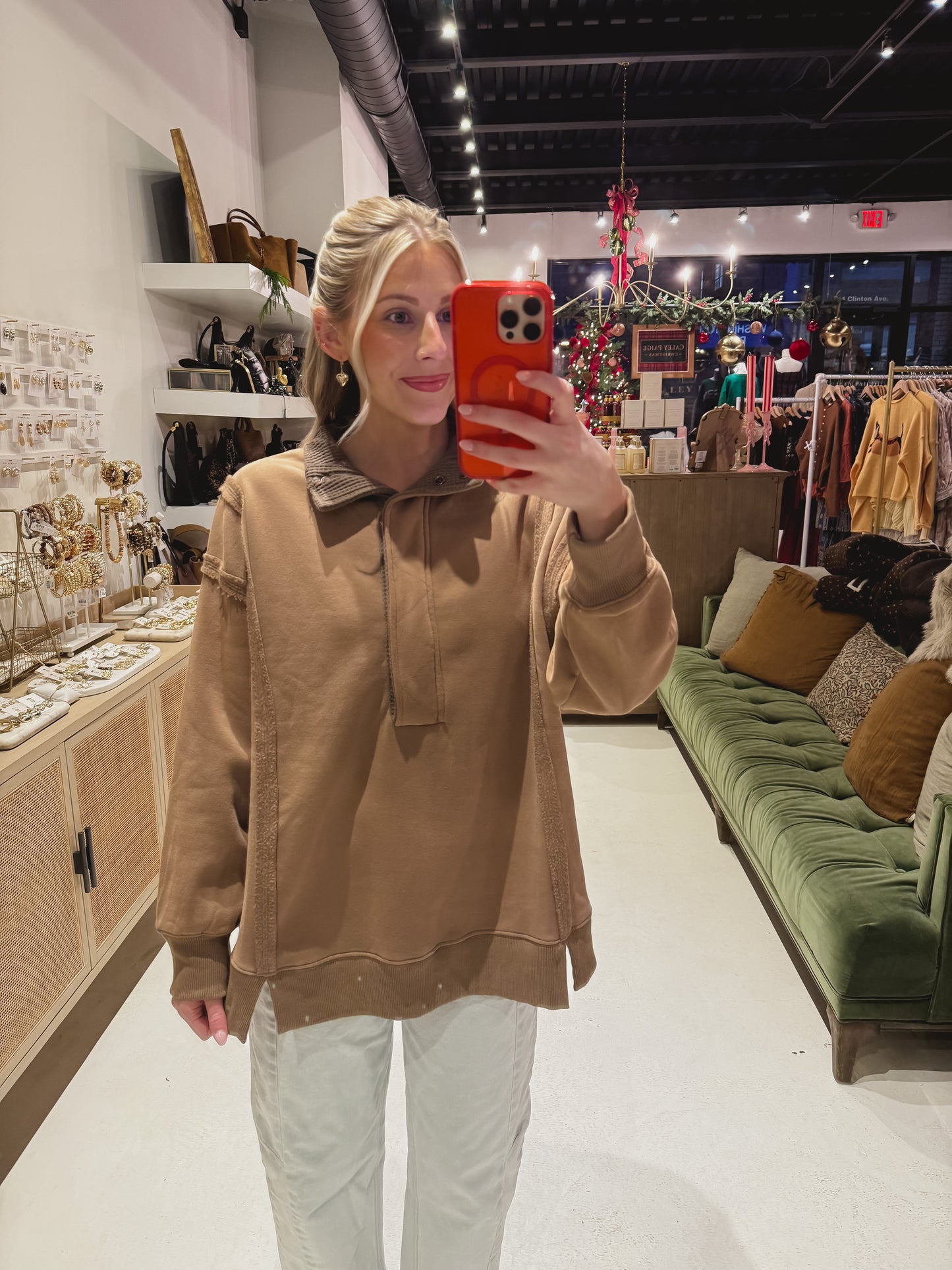 Light Brown Pullover