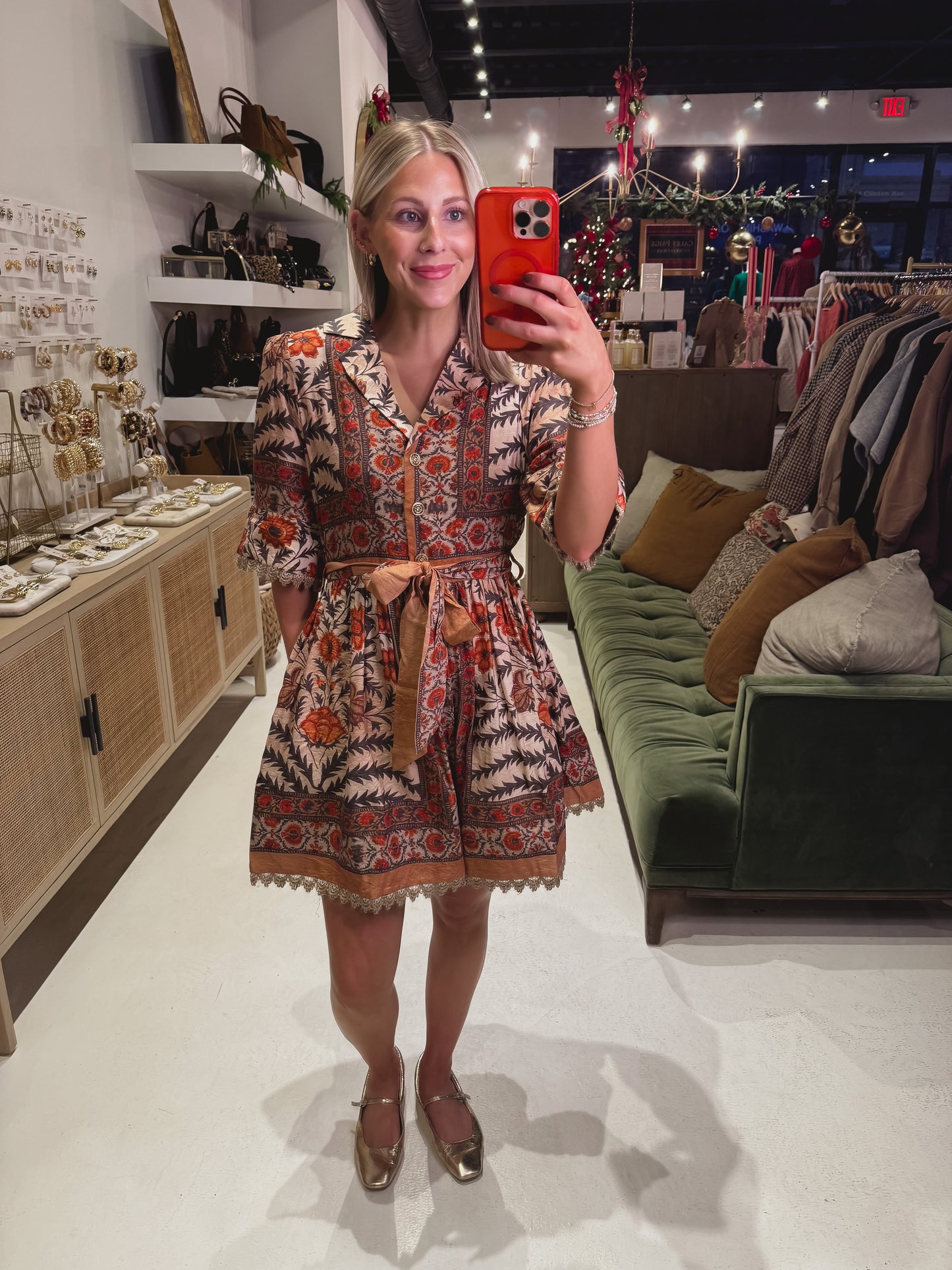 DOORBUSTER! The Fall Belted Short Dress