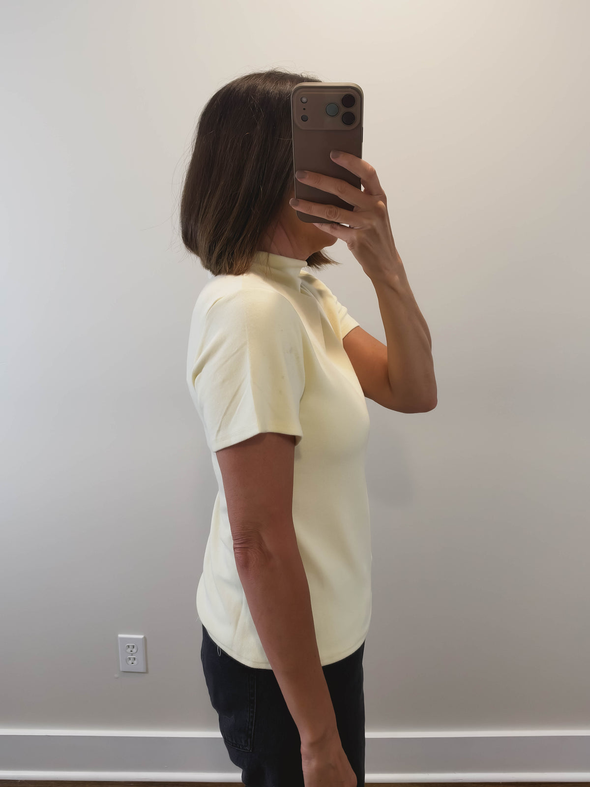 The Carrie Top in Cream